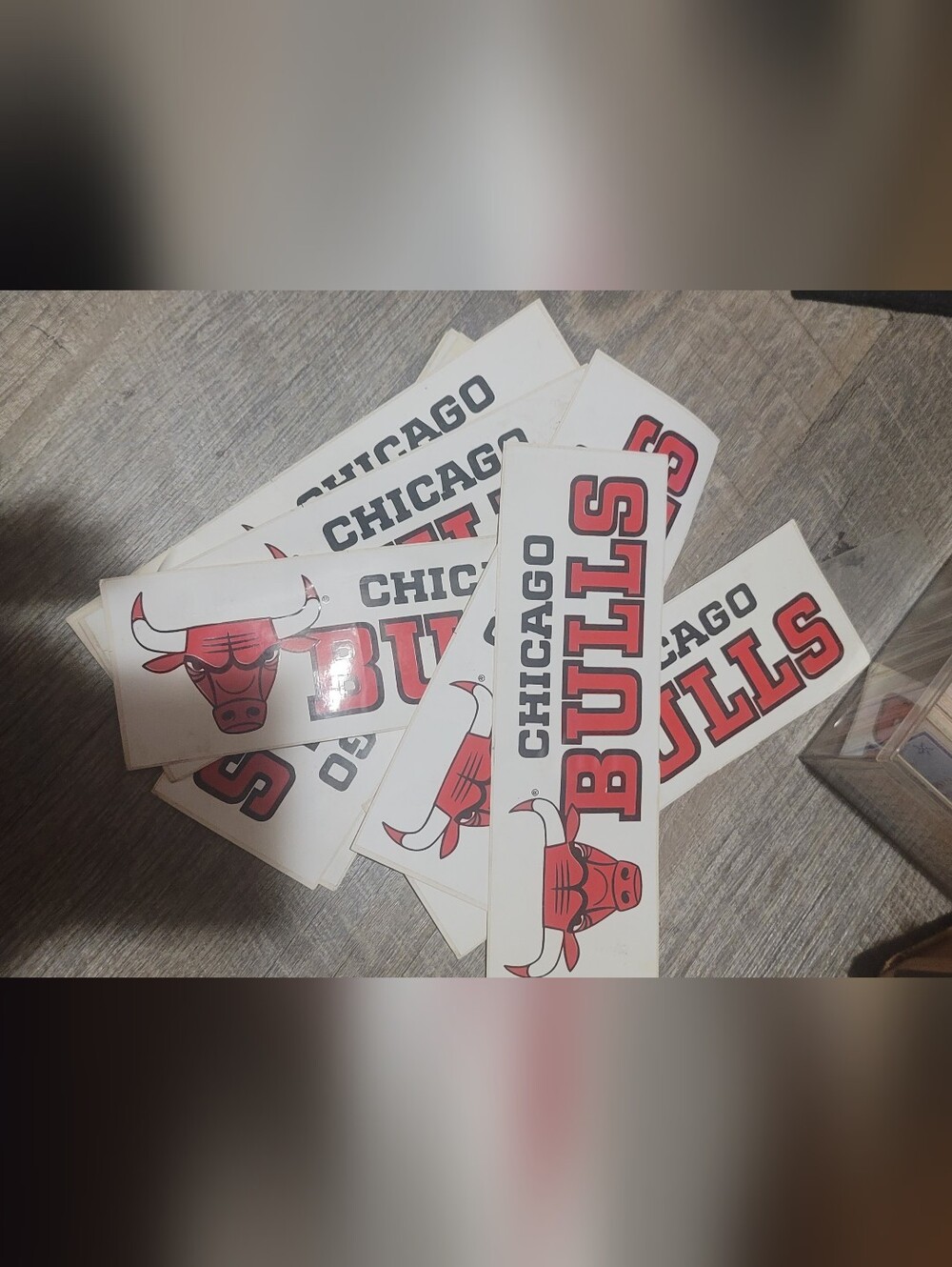 Chicago Bulls Bumper Stickers Lot Vintage 90s Stickers